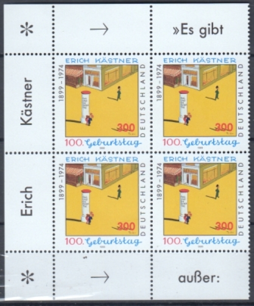 BRD 2035 Viererblock ** - 1999